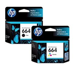 COMBO CARTUCHO ORIG HP X2 664 NEG (x1) COL (x1)